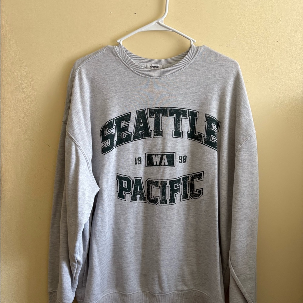 Seattle Pacific Gray Crewneck